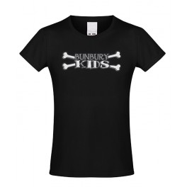 Camiseta manga corta niña logo Bunbury