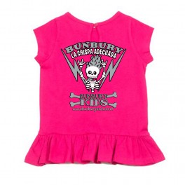 Vestido de bunbury niña manga corta Chispa